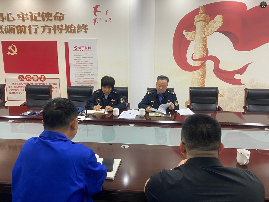 縣個(gè)體私營(yíng)企業(yè)黨委王成勝書(shū)記到公司調(diào)研